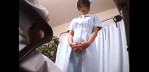  Japanese Voyeur Footage of Clumsy Nurses Making up for Their Mistakes to a Dominant Doctor 1 [upload king]